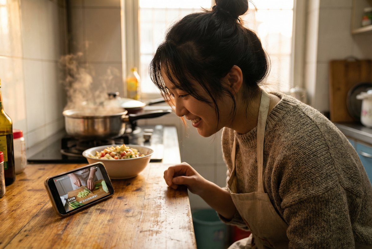 蘑菇视频厨房烹饪视频教程场景 - www.emuehtn.cn