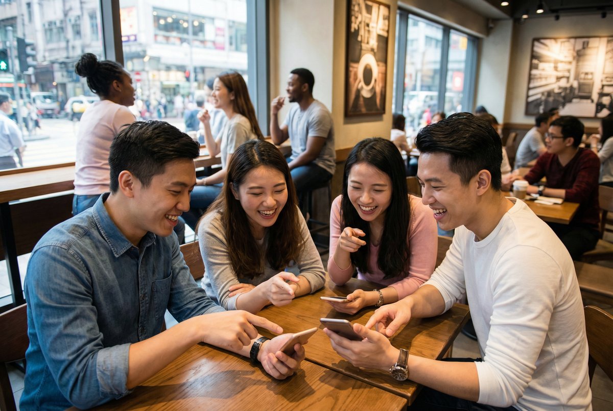 蘑菇视频朋友聚会视频分享场景 - www.emuehtn.cn